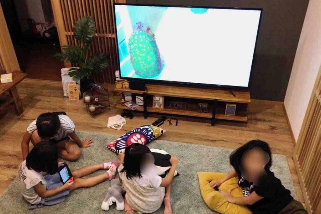 Vila 48坪！道後温泉付近駐車場有り清潔さと設備の充実さが高評価 大切な家族仲間と広々とくつろげます Macujama Exteriér fotografie